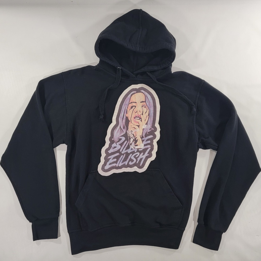 Billie Eilish Unisex Pullover Hoodie by Jon Lauren Premium Apparel Adult Size S‎